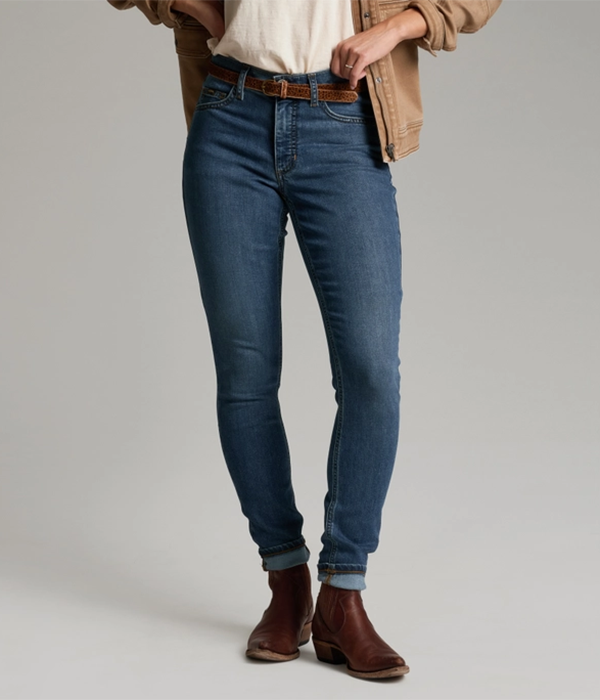 Womens Kontour Form Skinny Denim