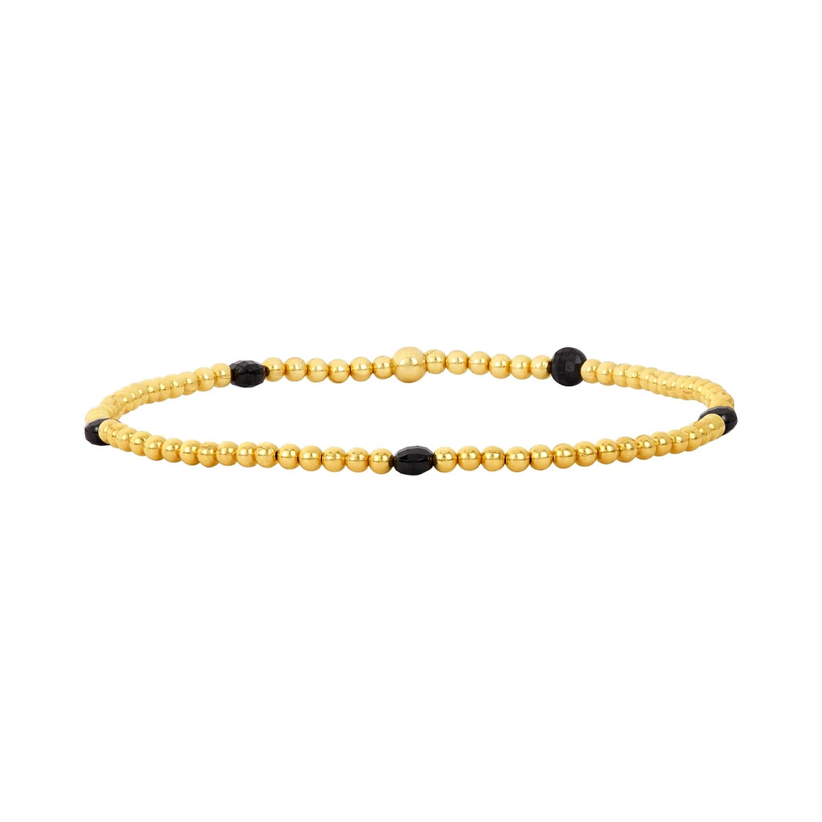 2MM Signature Bracelet with Spinel Disc Pattern 6.25"