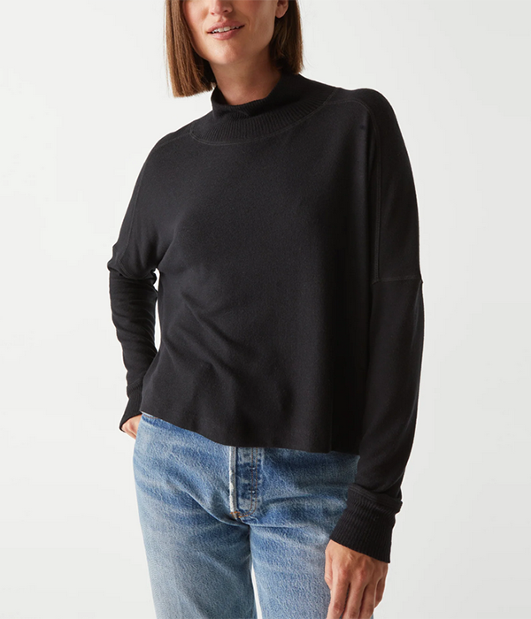 Womens Frida Mock Neck Top