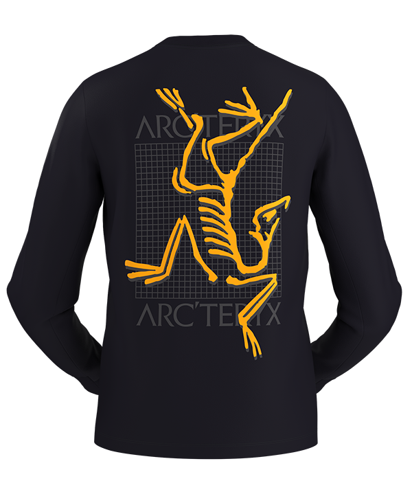 Mens Arc'Multi Bird Logo LS