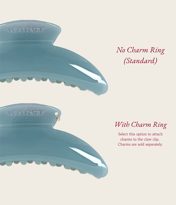 Slim Hair Claw Clip â€” Evergreen