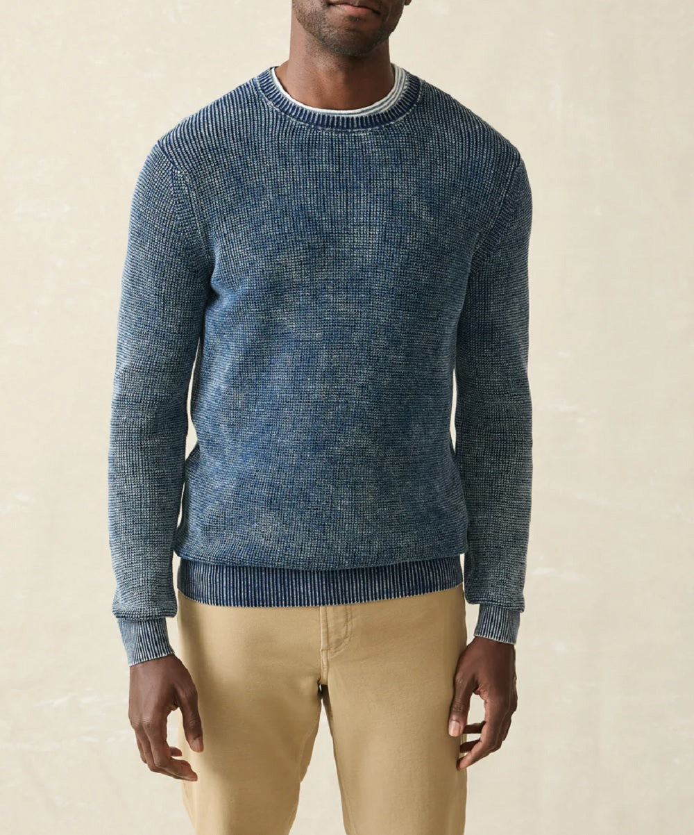 Mens Sunwashed Crewneck Sweater F25