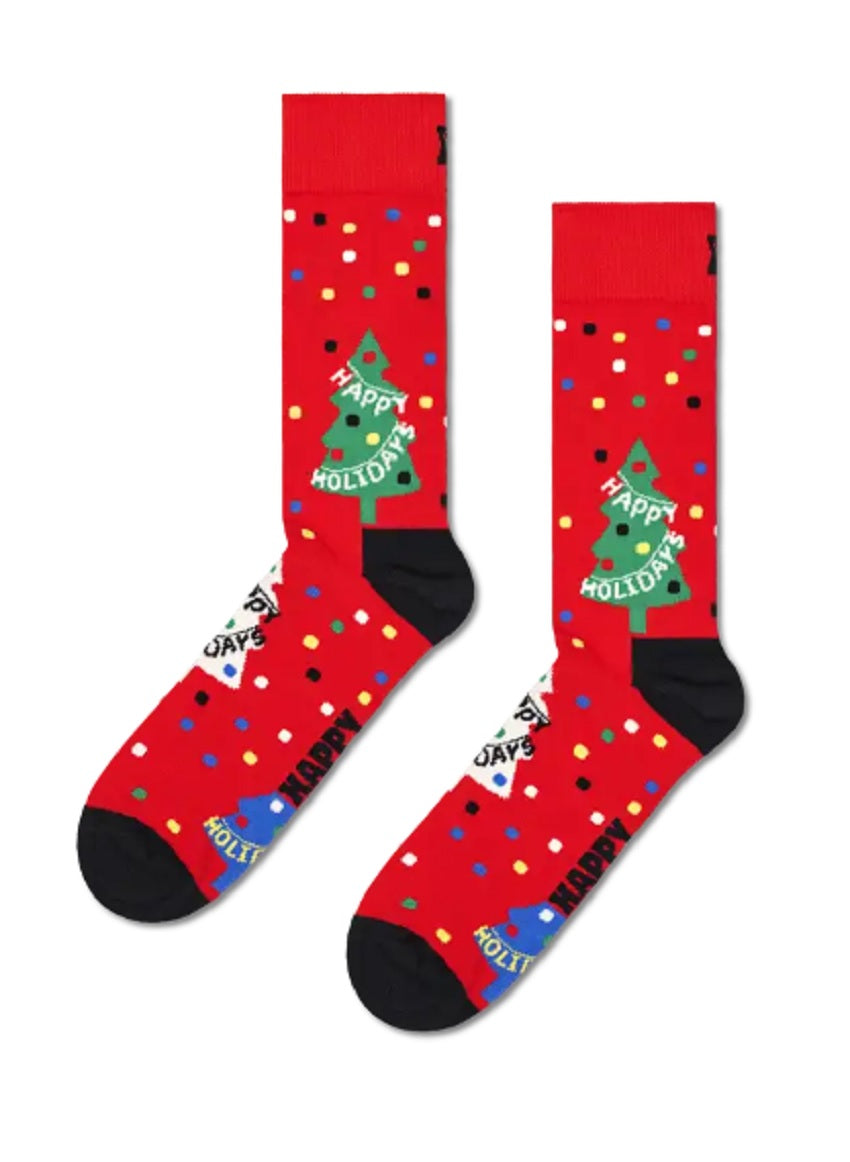 Mens Happy Holidays Sock