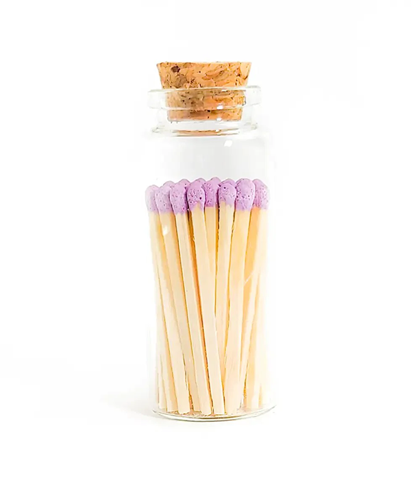 Matches in Medium Corked Vial