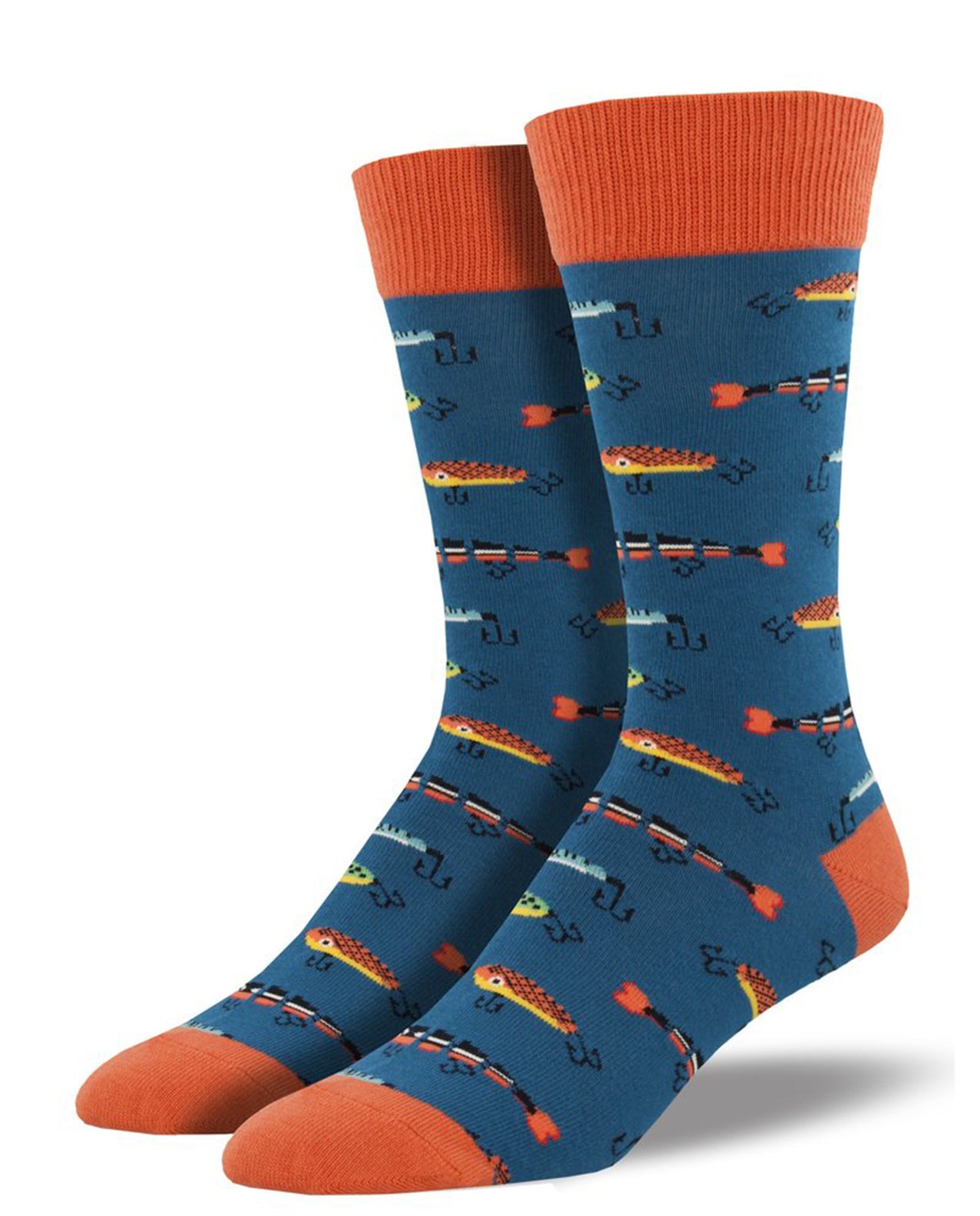 SOCKSMITH Mens Just Fishin' Socks