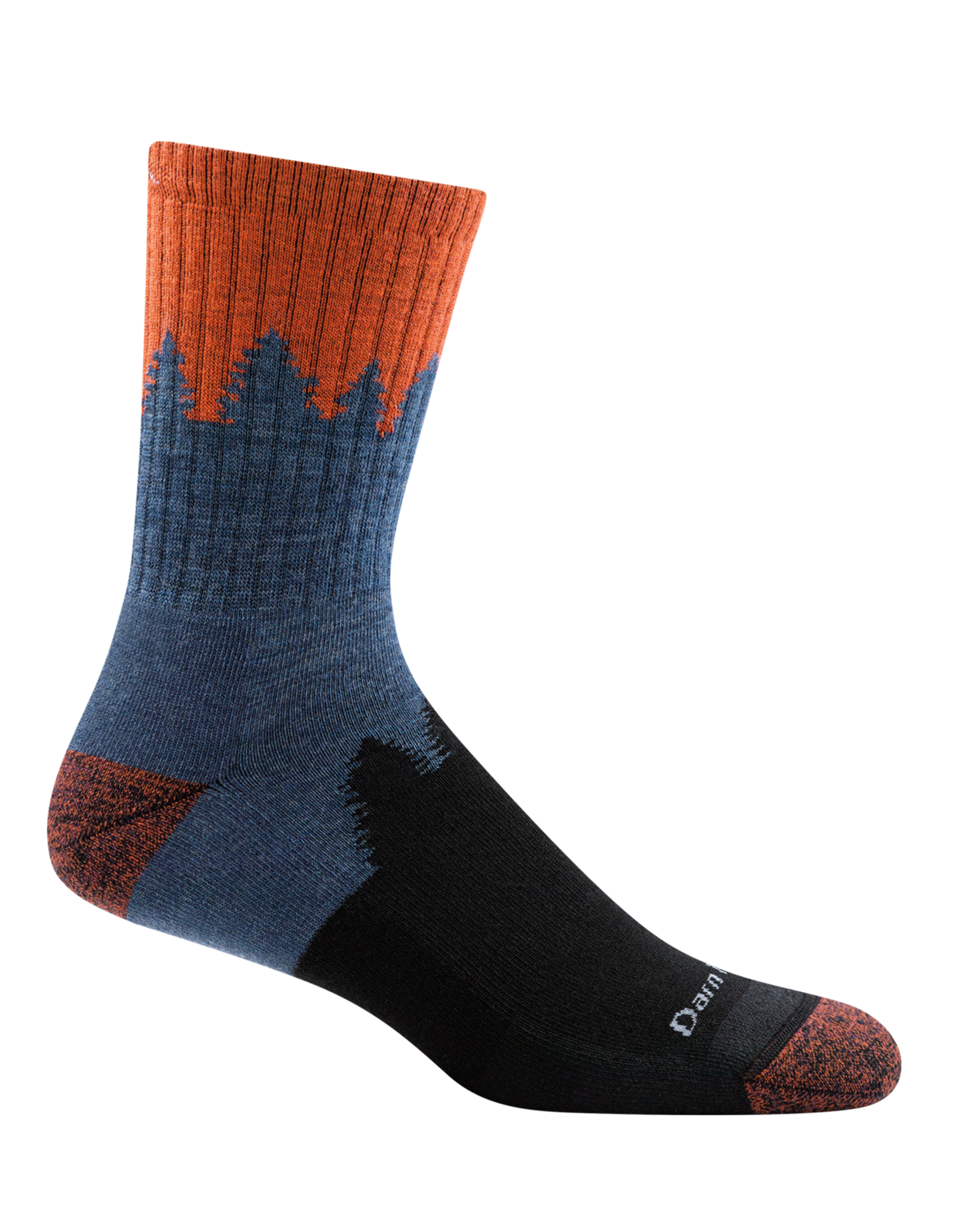 DARN TOUGH Men's Number 2 Micro Crew Mid w/ Cushion