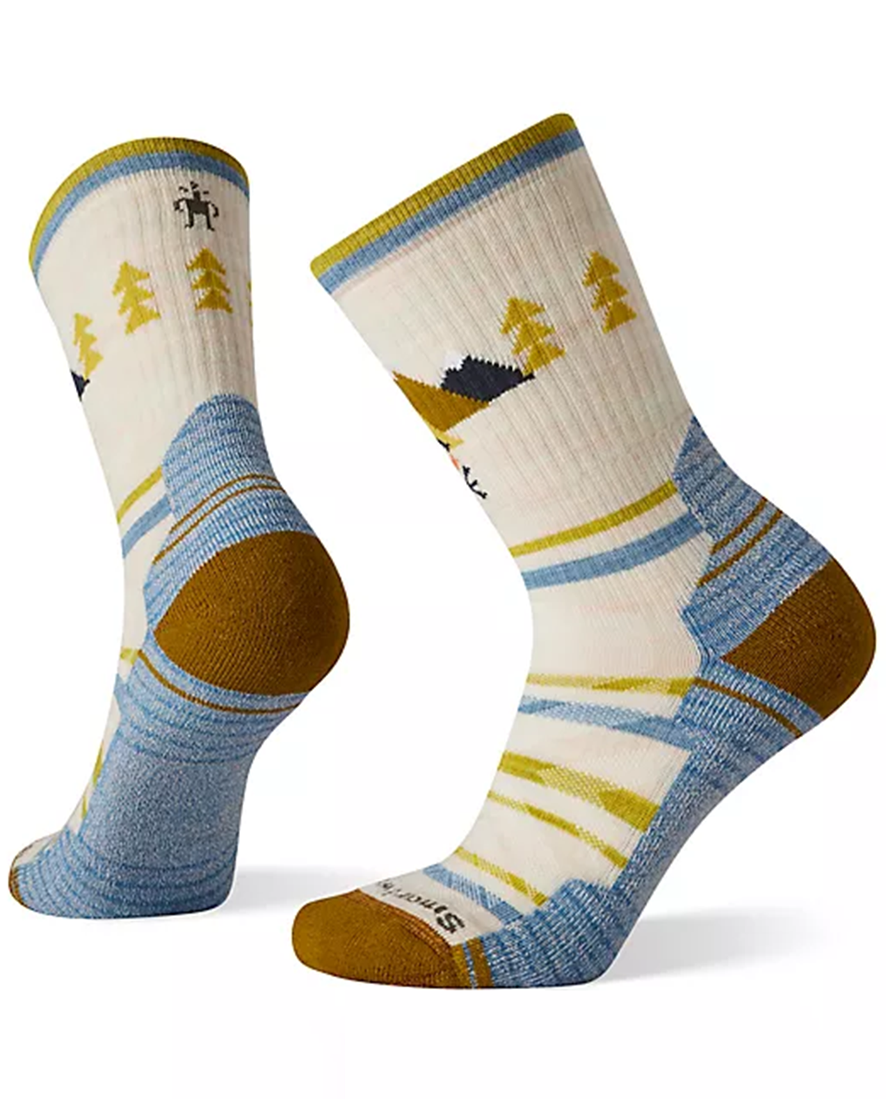 Womens Hike Light Cushion Under the Stars Crew Socks