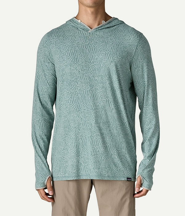 Mens Tropic Comfort Natural Hoody
