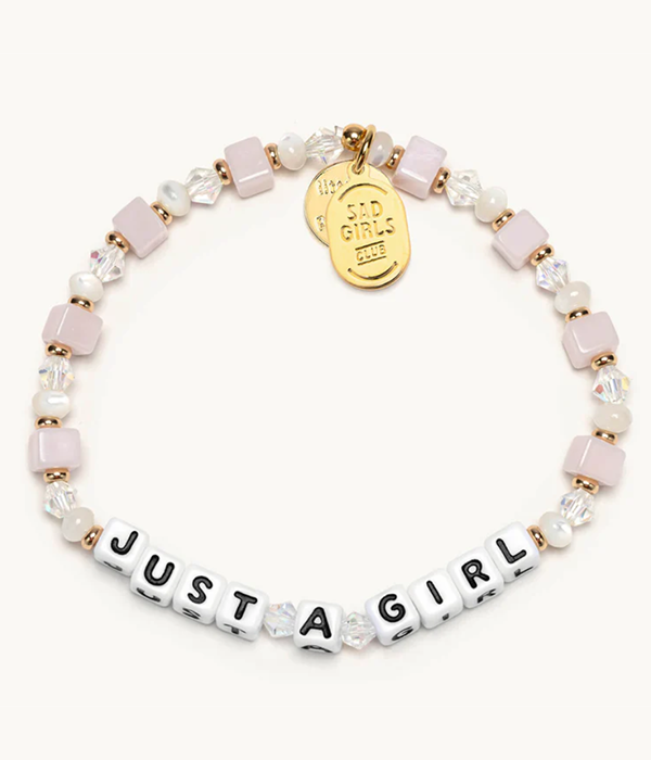 Womens Just a Girl Bracelet