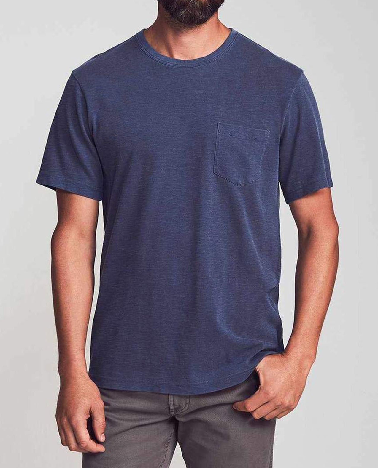 FAHERTY Mens Sunwashed Pocket Tee