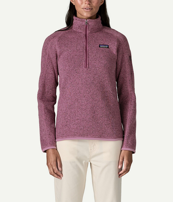 PATAGONIA Womens Better Sweater 1/4 Zip