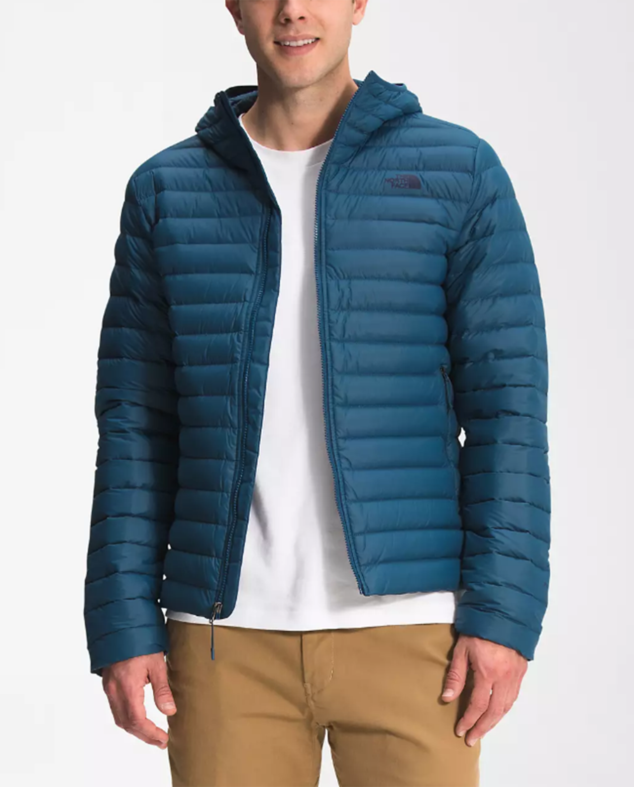 Mens Stretch Down Hoodie