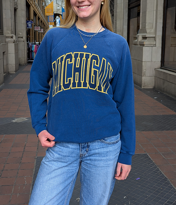 Unisex Michigan Terry Crew Potassium Wash