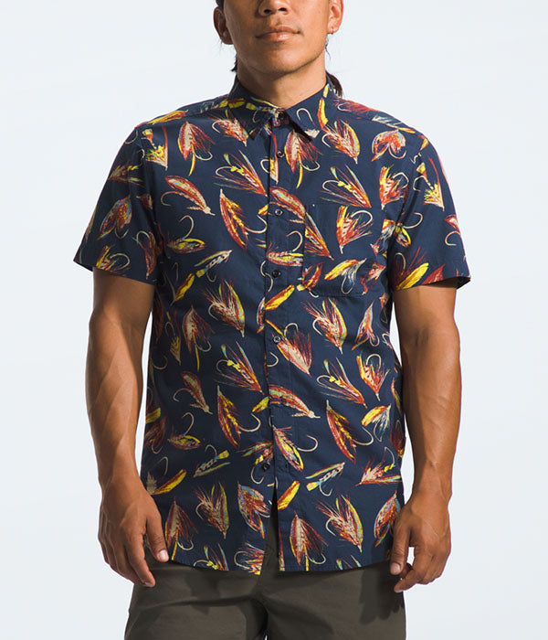 THE NORTH FACE Mens S/S Baytrail Pattern Shirt