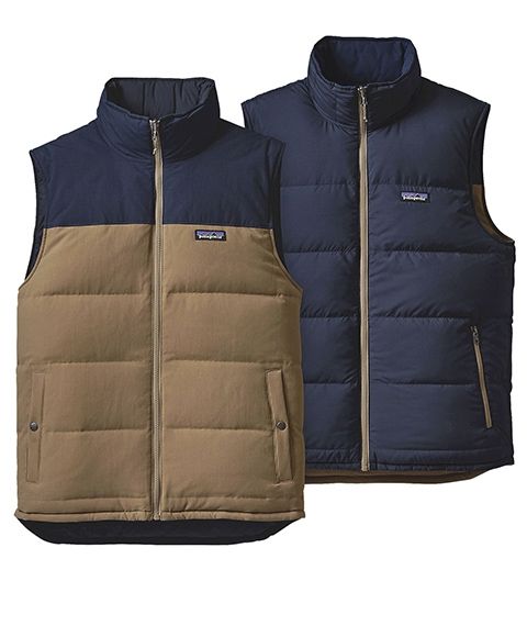 Mens Reversible Bivy Down Vest