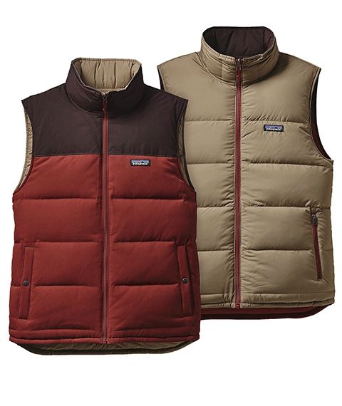 Mens Reversible Bivy Down Vest
