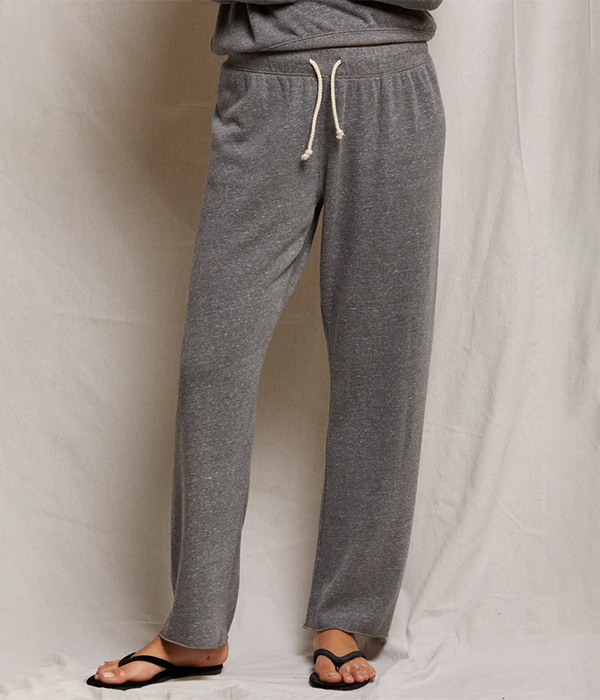 Womens Collins Fleece Straight Leg Sweatpant
