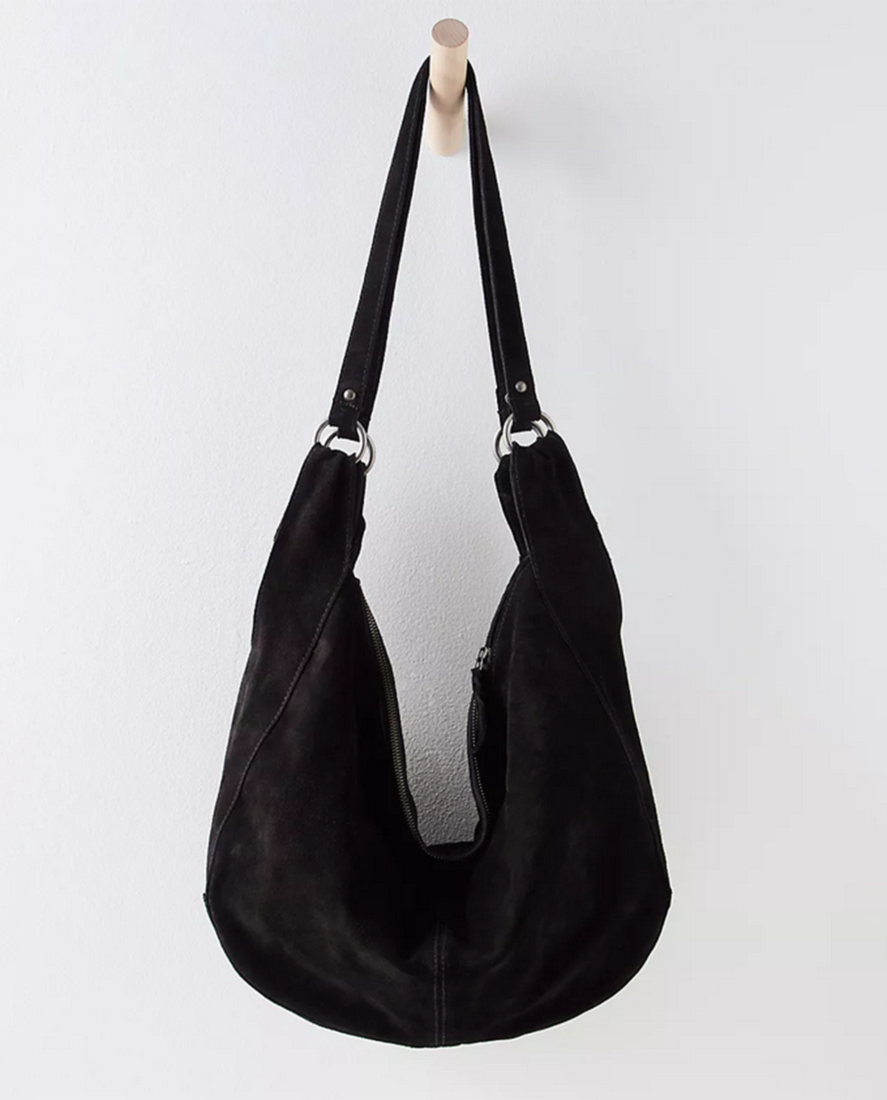 Womens Roma Suede Tote