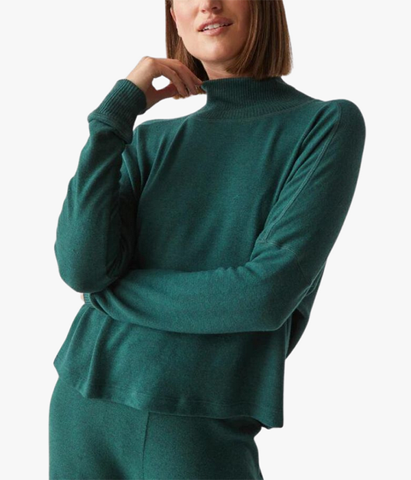 Womens Frida Mock Neck Top