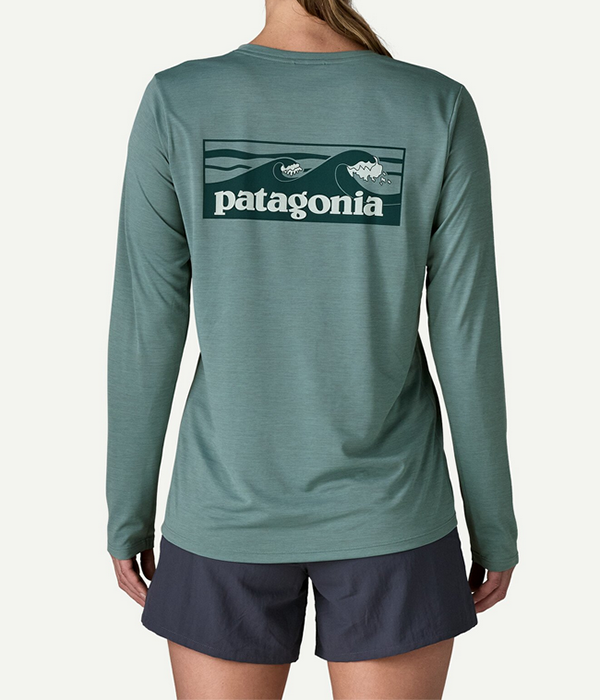 Womens L/S Cap Cool Daily Shirt - Boardshort Logo