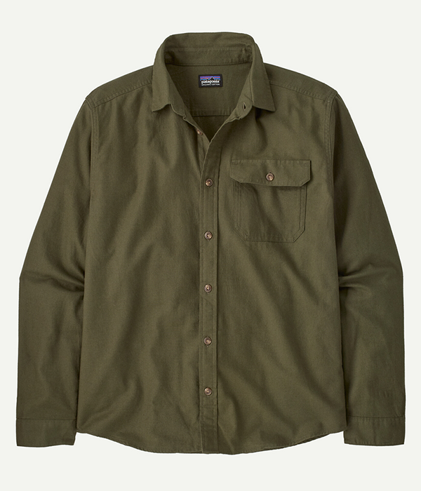 Mens L/S Cotton in Conversion LW Fjord Flannel Shirt
