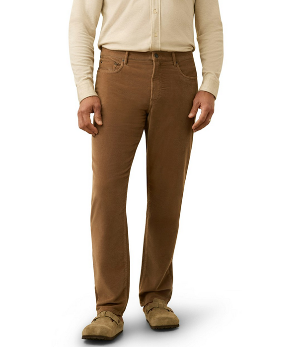 Mens Stretch Terry Corduroy 5 Pocket Pant F25