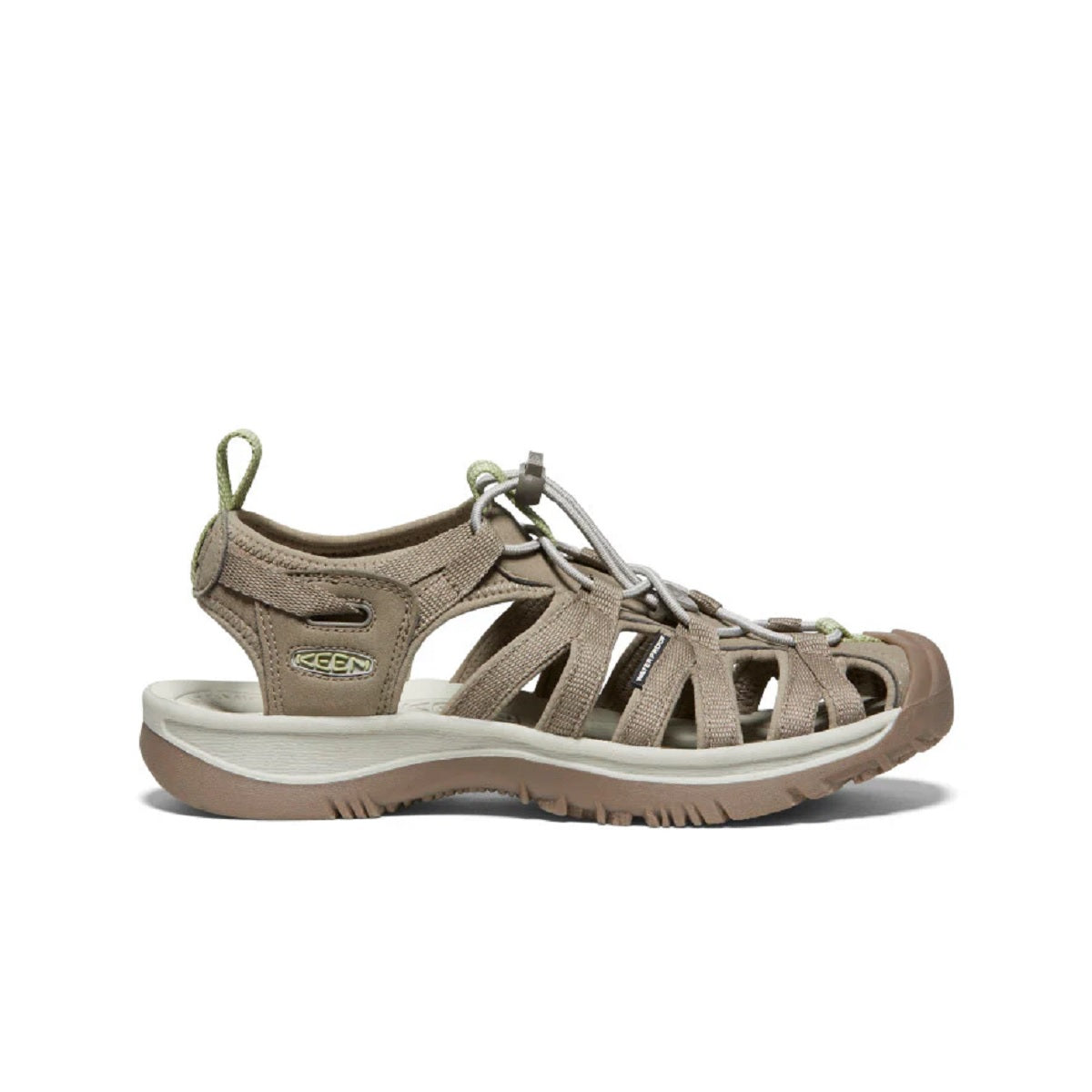 Womens Whisper in Timberwolf/Tarragon