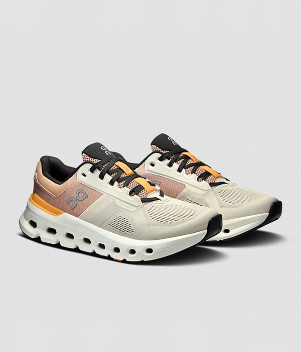 Womens Cloudrunner 2 in Pearl |  Tangerine