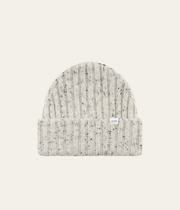 Mens Wells Fleck Rib Beanie