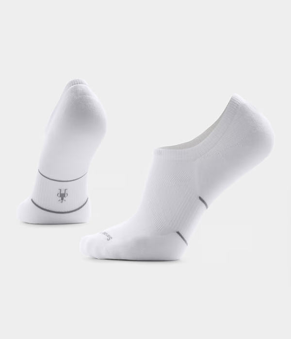 Unisex Run Targeted Cushion No Show Socks