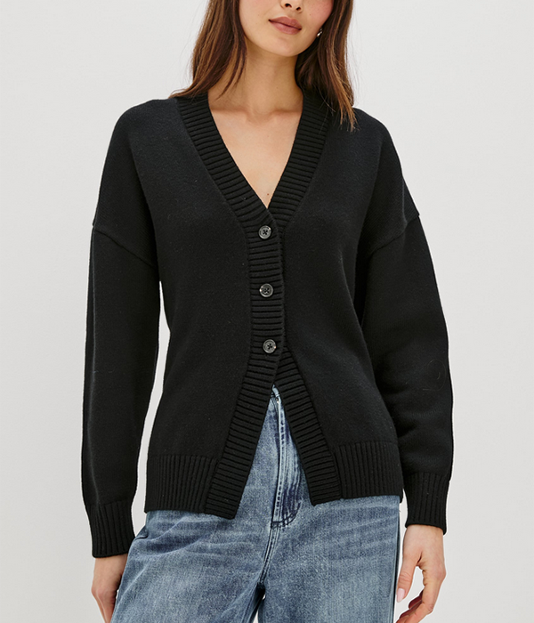 Womens Philippa Top in Black