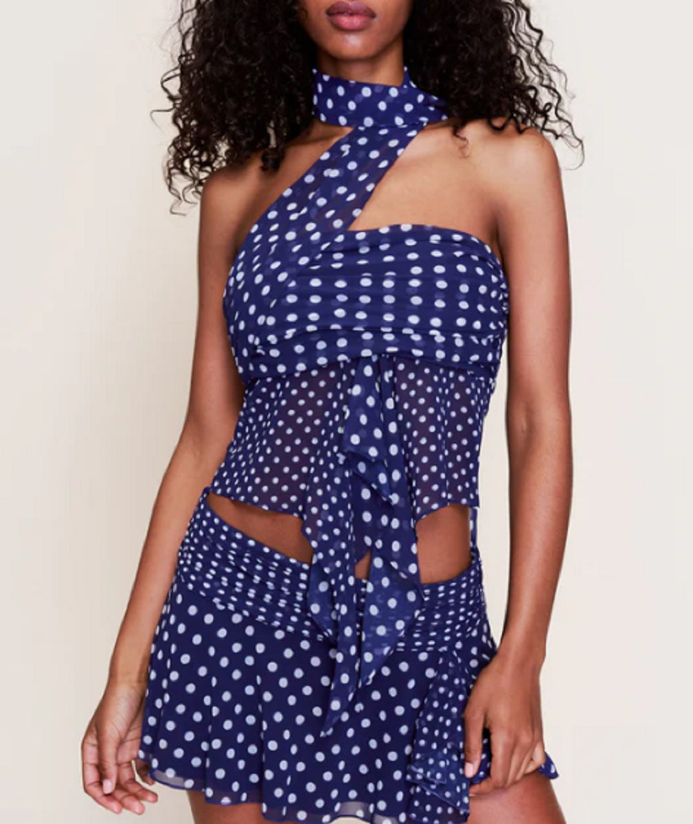 Womens Chiffon Wrap Around Top
