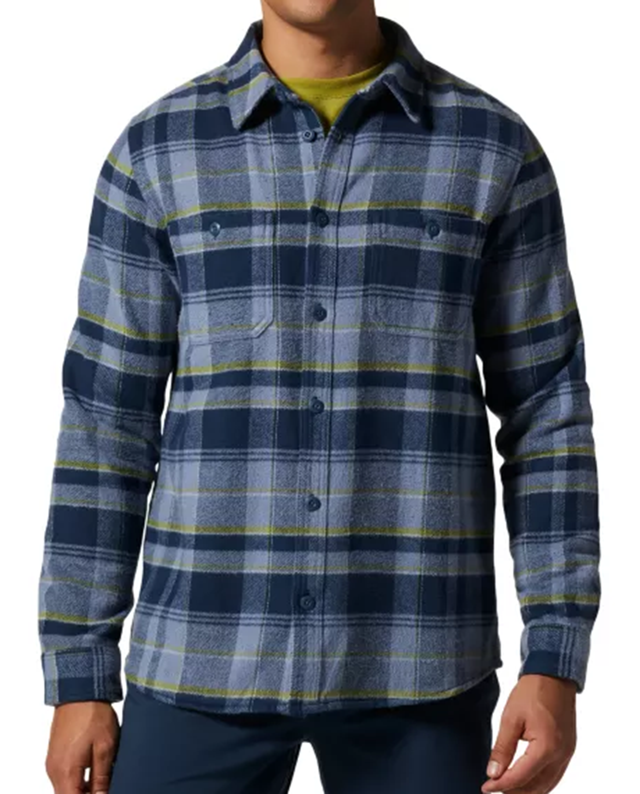Mens Plusher Long Sleeve Shirt