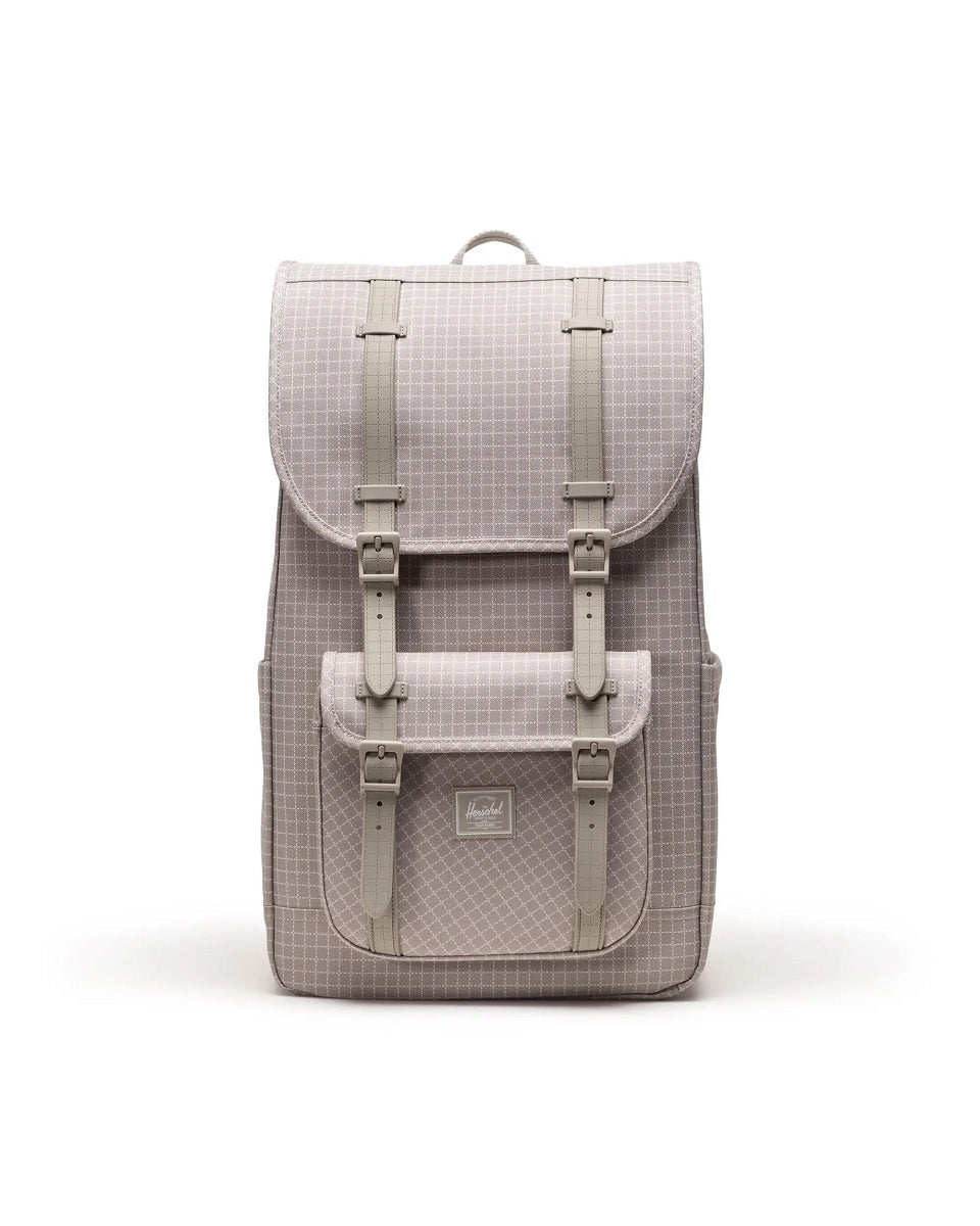 Herschel Little America Backpack in Grid - London Fog