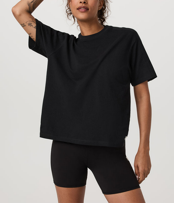 Womens S/S Heavyweight OS Cotton Tee