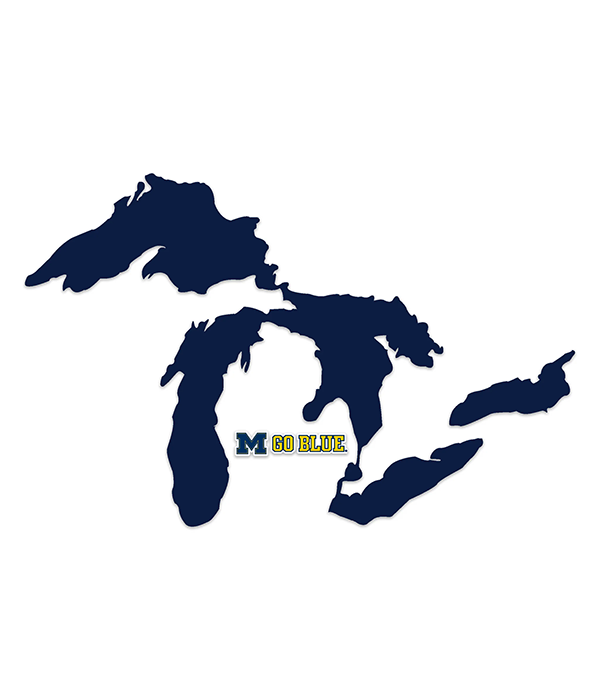 GREAT LAKES PROUD NCAA Sticker