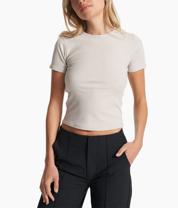 Womens Pose Fitted Tee