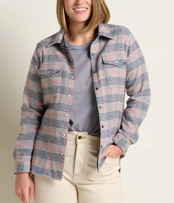 Womens Folk Yeah Shirt Jacket
