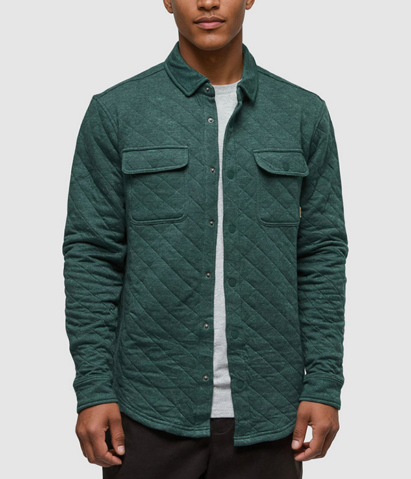 Mens Quilted Colville Shacket