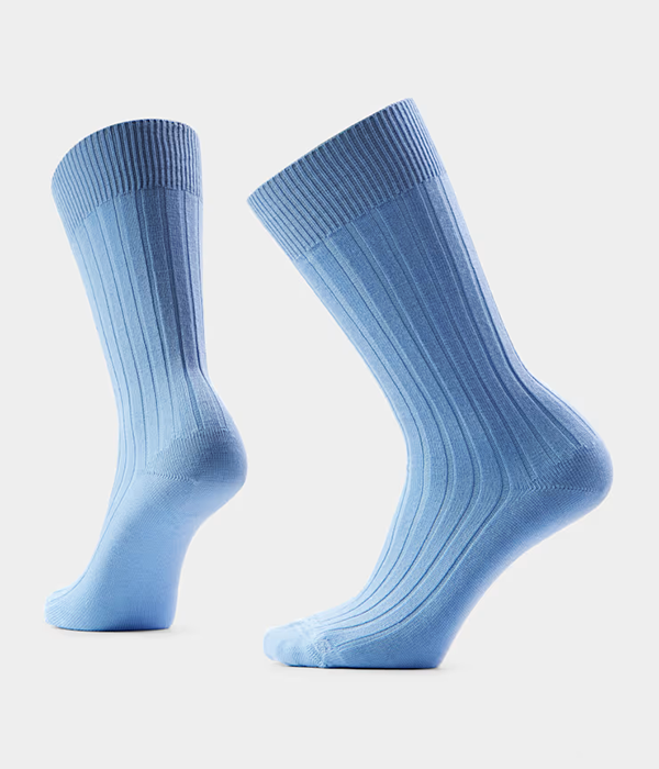 Womens Everyday Slouchy Rib Tall Crew Socks