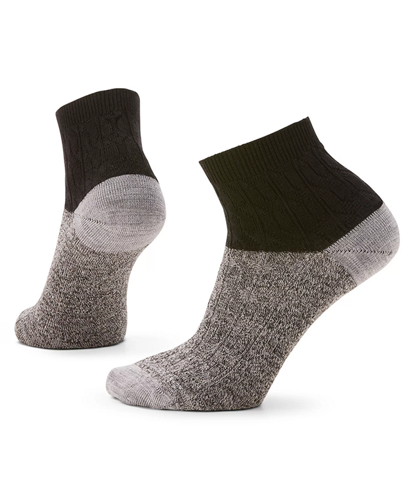 Unisex Everyday Cable Ankle Socks
