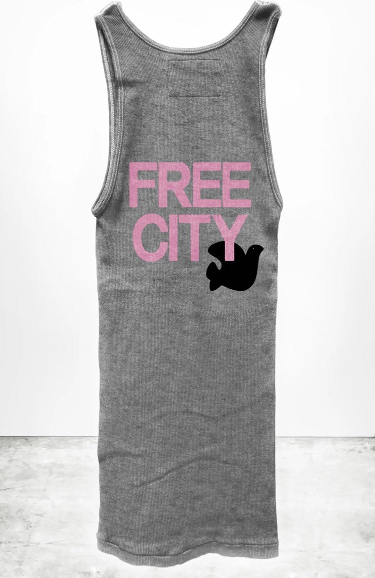 Womens Freecity RTU/1999 Heather Supervintage Tank