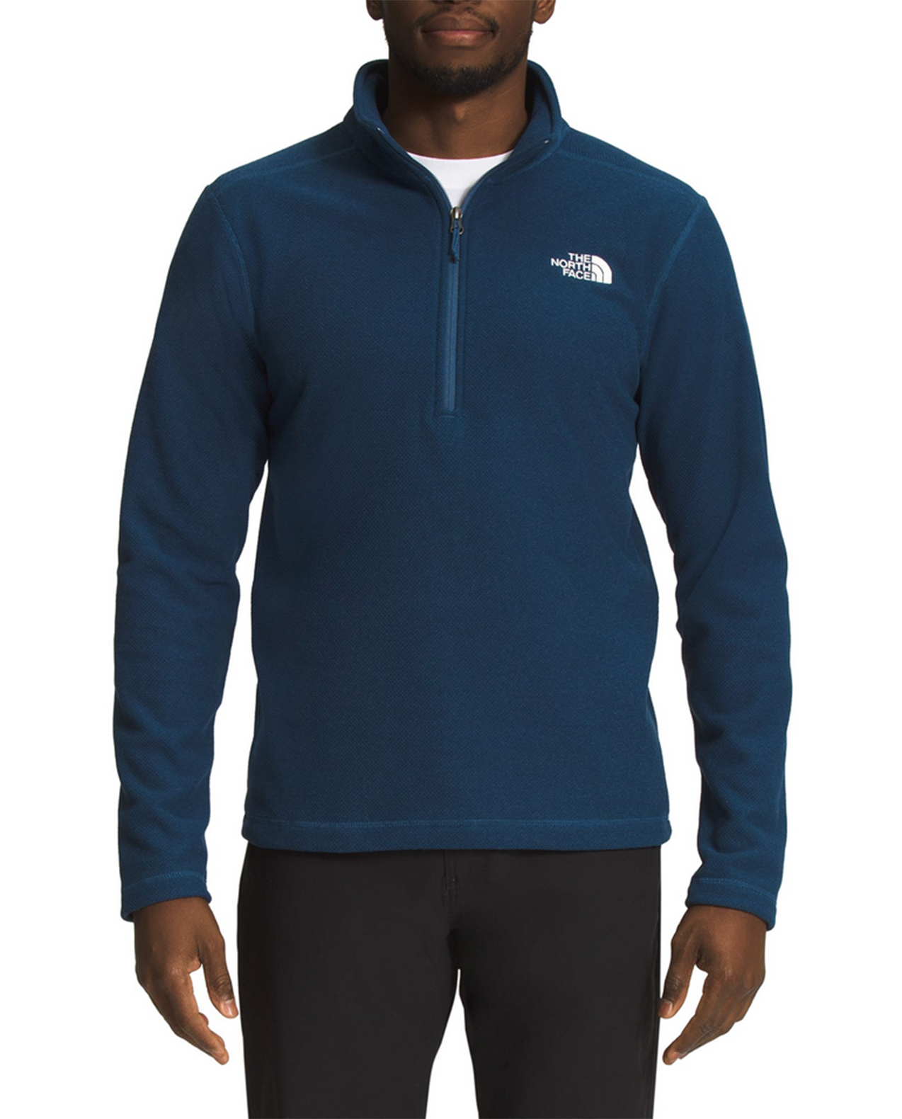 Mens Textured Cap Rock 1/4 Zip
