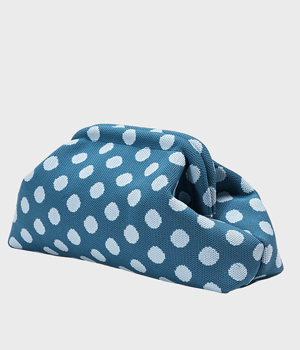 City Girl Pouch Polkadot in Blue