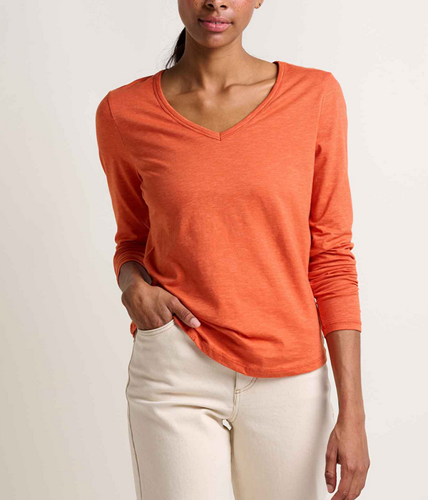 Womens Marley LS V Tee