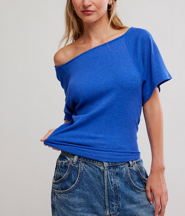 Womens Lucy Off The Shoulder Tee