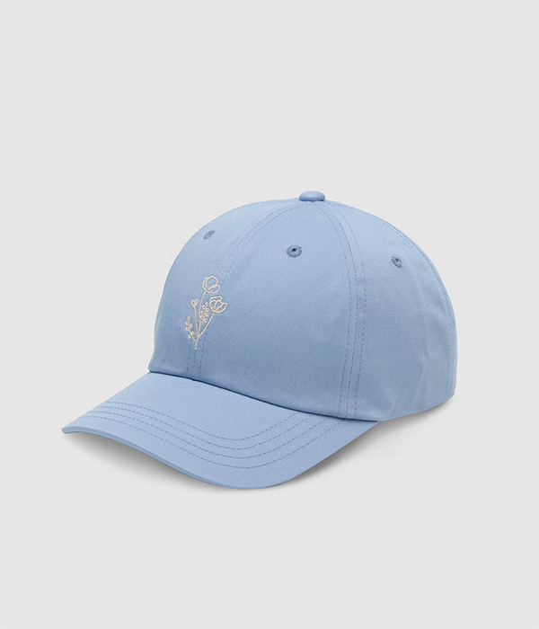 Accessories	Flower Embroidery Peak Hat