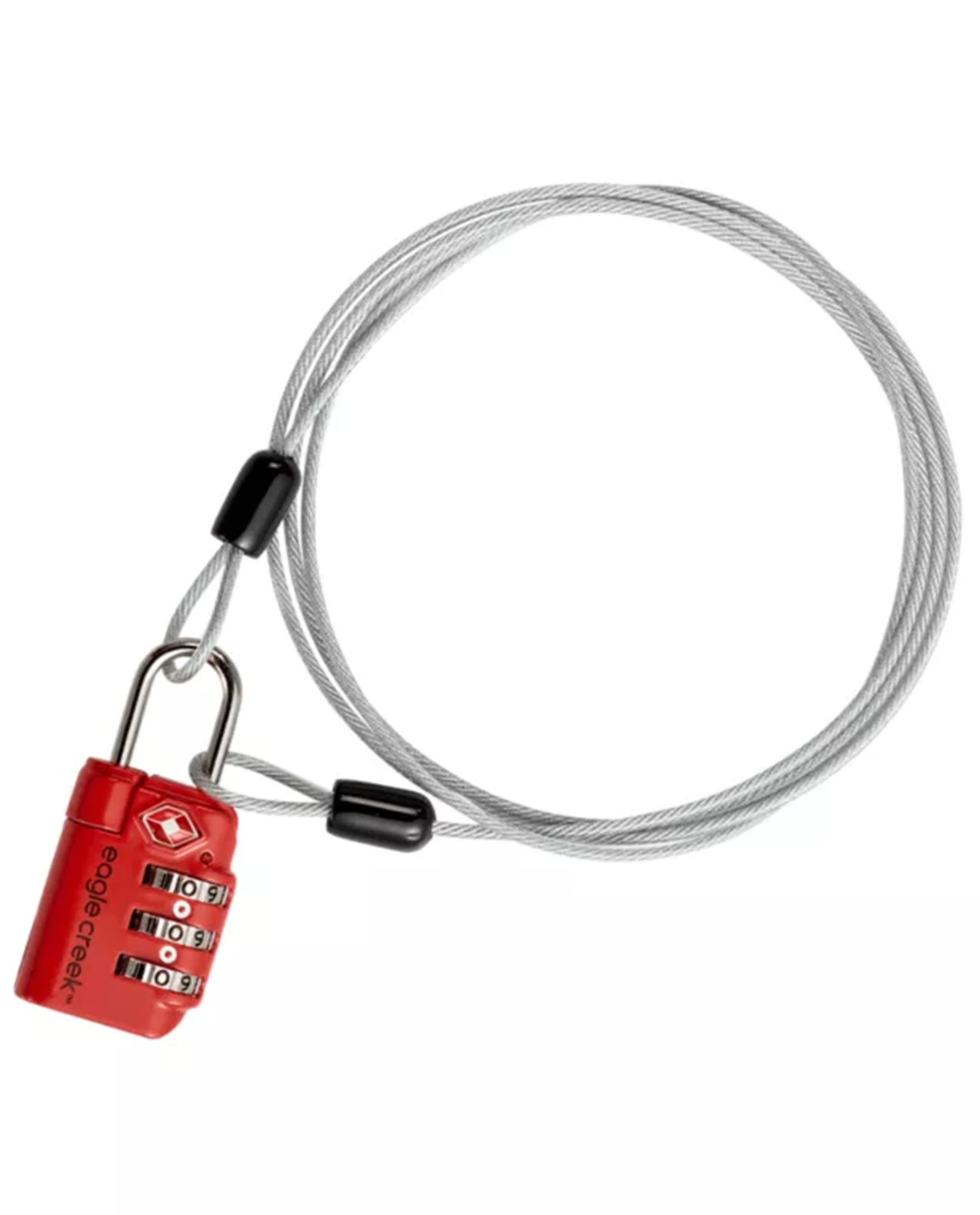 TSA 3 Dial Lock and Cable