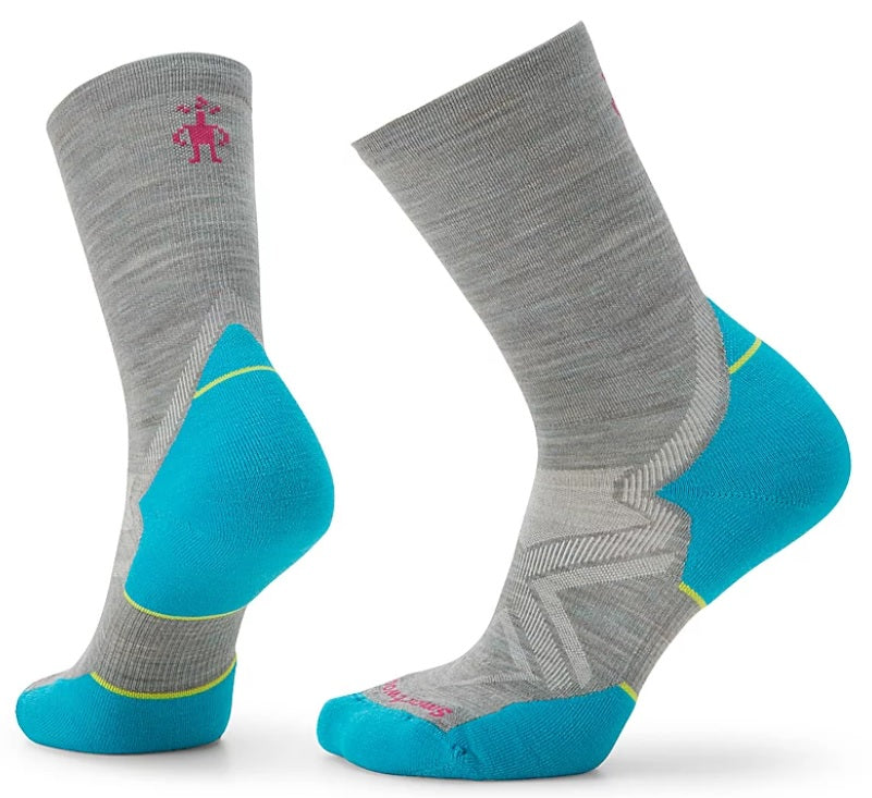 Womens Run Cold Weather Targeted Cushion Crew Socks