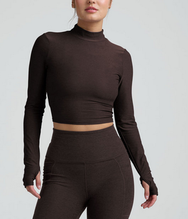 Womens Featherweight Moving On Cropped Pullover